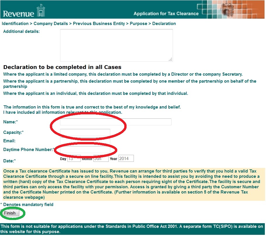 2016-form-sworn-application-for-tax-clearance-non-individual-taxpayers