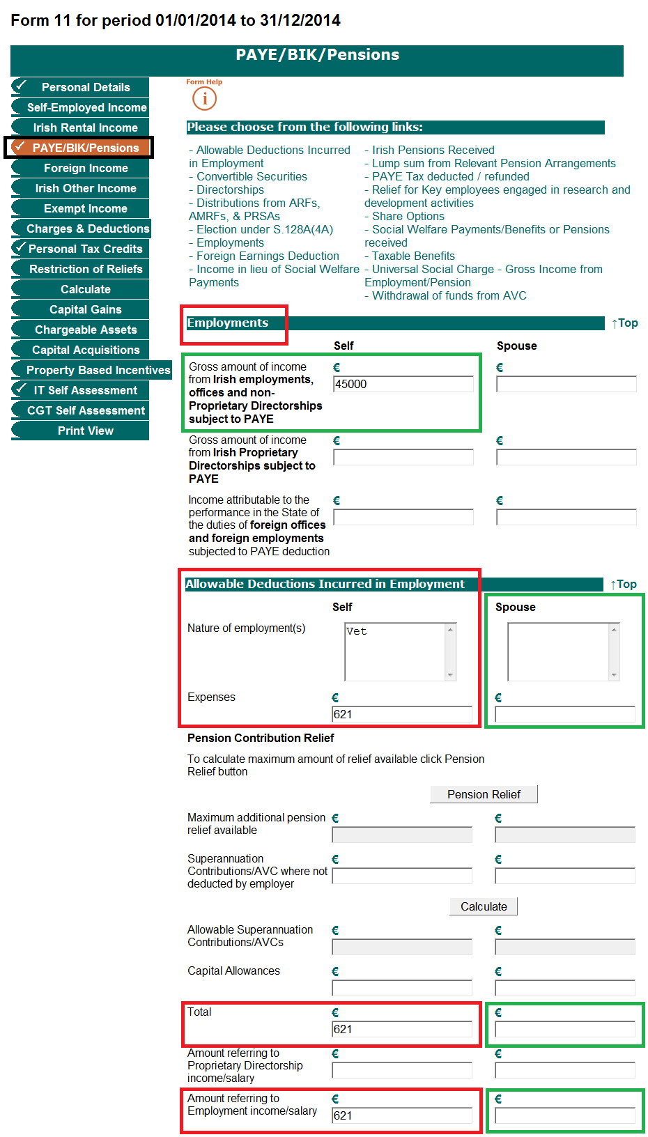 Tax Relief Flat Rate employment Expenses Accountant s Notes